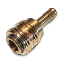 Ниппельная муфта с ёлочкой 9 мм Ниппельная муфта с ёлочкой 9 мм