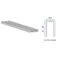 71/12 NK 22Ga 7112 Steples Galvanized 71/12 NK 22Ga 7112 Steples Galvanized