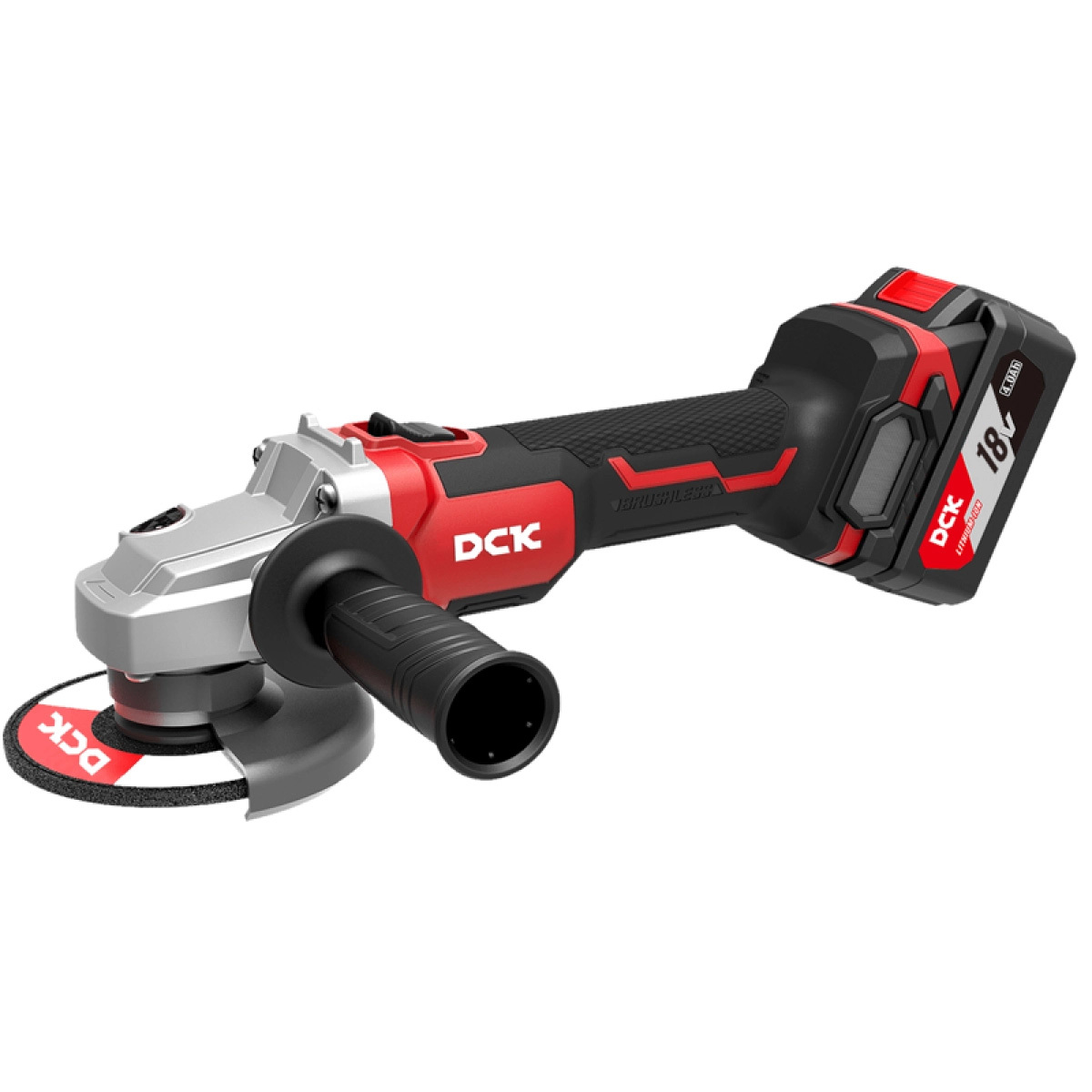Машина шлифовальная аккумуляторная угловая бесщеточная KDSM03-125, 18в, 125мм, 2*5А/ч, кейс. Машина шлифовальная аккумуляторная угловая бесщеточная KDSM03-125, 18в, 125мм, 2*5А/ч, кейс.